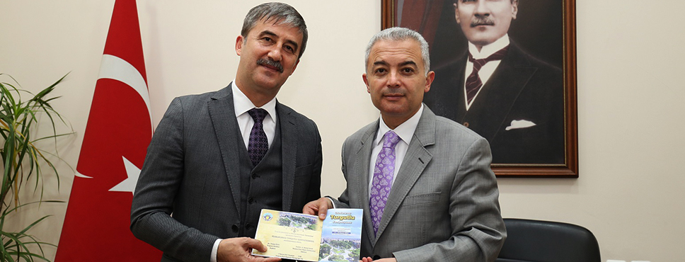 Başkan şirin’den Kaymakam Turan’a Davet