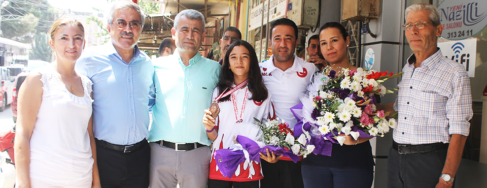 Edanur'a Coşkulu Karşılama