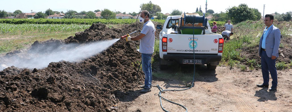 Sinek Ve Haşere Mücadelesi Devam Ediyor