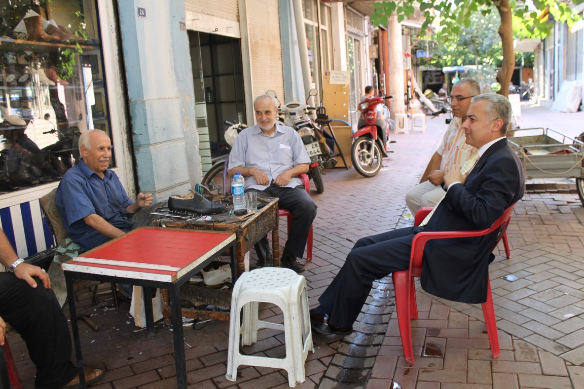 Kaymakam'dan Usta'ya Ziyaret