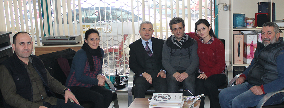 Kaymakam Turan'dan Gazetemize Ziyaret