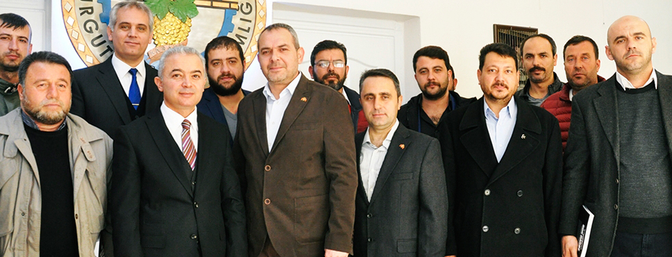 Mhp Yönetimi Kaymakam Turan’ı Ziyaret Etti