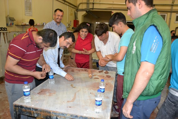 Myo Destekledi özel öğrenciler özel ürünler Yaptı