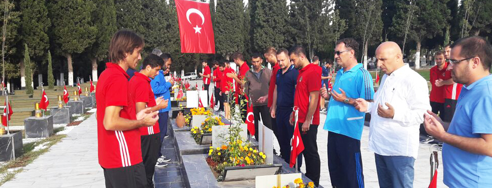 Turgutluspor Soma şehitlerini Unutmadı