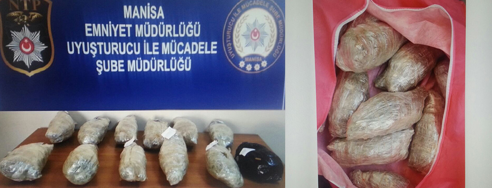Turgutlu'da Uyuşturucu Operasyonu