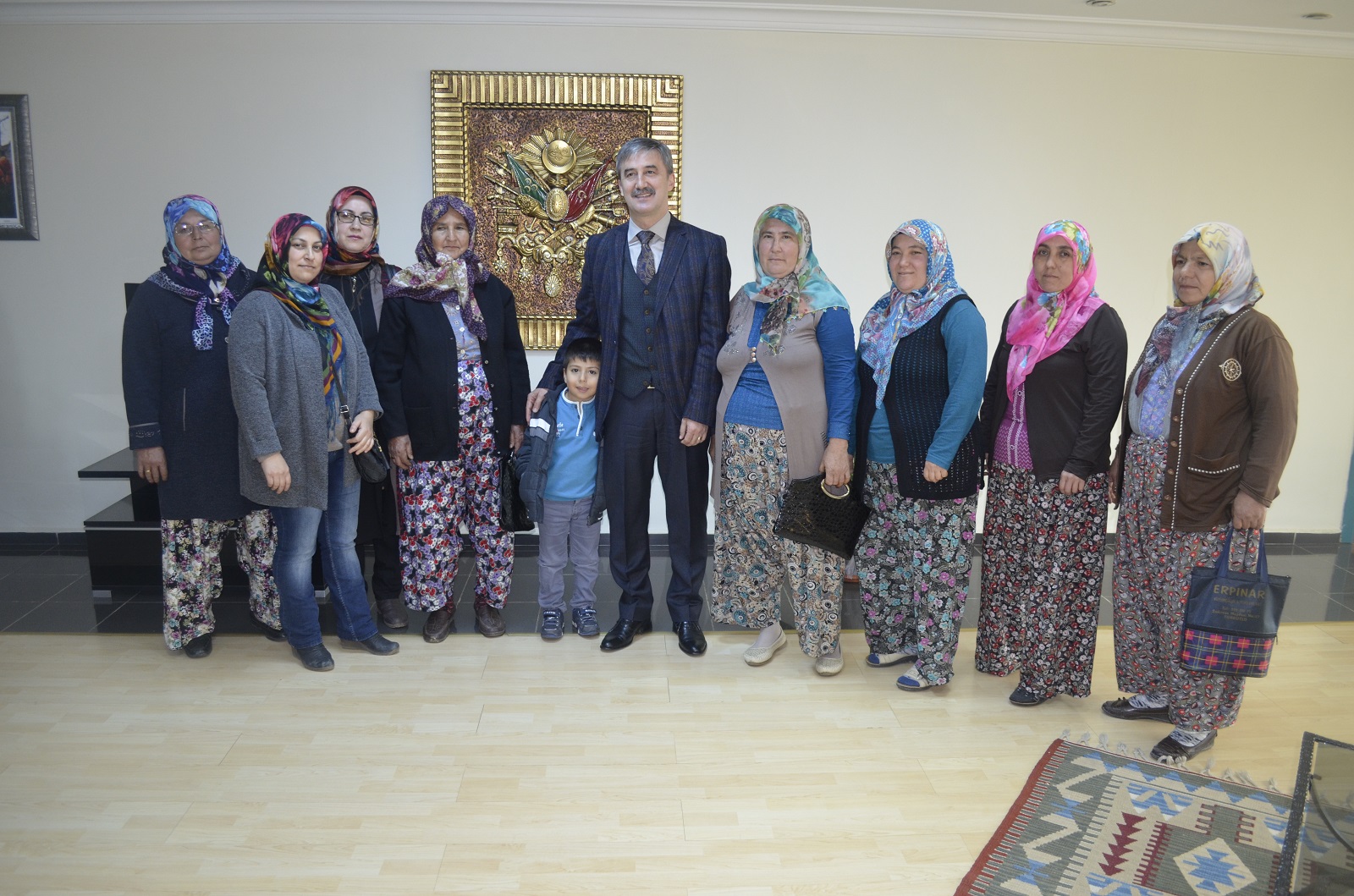 çıkrıkçılı Hanımlardan Başkan şirin'e Ziyaret