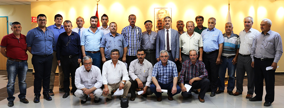 Turgutlulu çiftçiye Fidan Desteği
