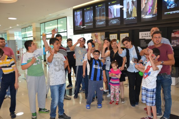 özel çocuklar özdilek'in Misafiri Oldular