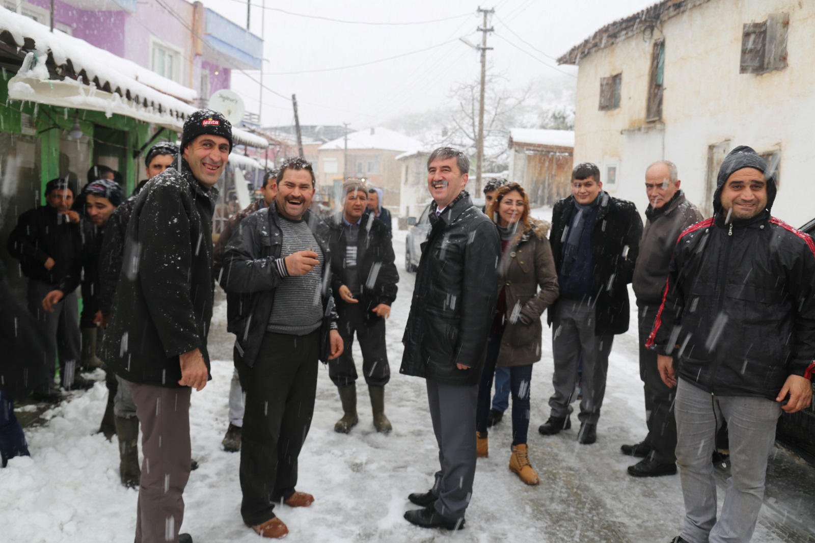 Başkan şirin Her şartta Vatandaşın Yanında