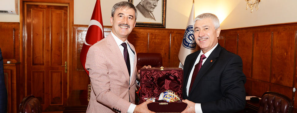 şirin’den Hoşcoşkun’a Ziyaret