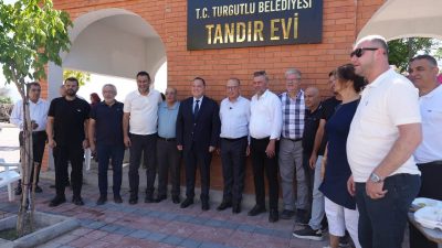 Manisa’nın Turgutlu ilçesinde İstasyonaltı Mahallesi’nde yapımı tamamlanan Tandır Evi düzenlenen