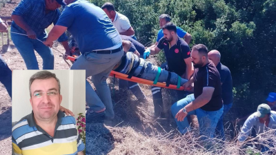 Manisa'nın Turgutlu ilçesinde meydana gelen traktör kazası can aldı. İlçenin