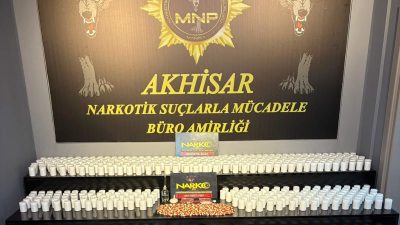 Manisa’nın Akhisar ilçesinde uyuşturucu veya uyarıcı madde imal ve ticareti