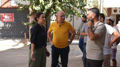 Gün boyunca sahada yürütülen çalışmaları takip eden Başkan Çetin Akın,